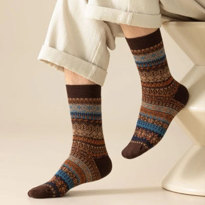 CozyCraft™ Vintage Winter Socks